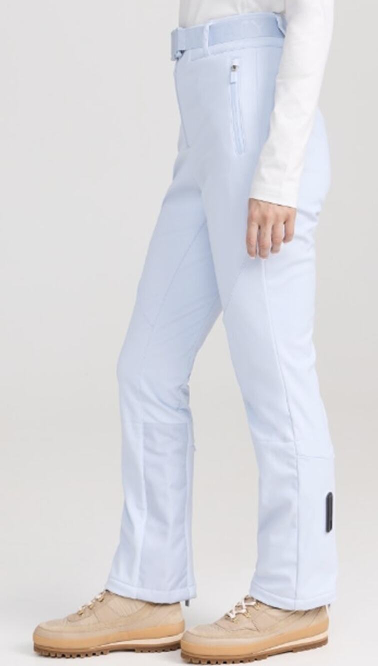 Sweaty Betty Power High Waist Soft Shell Ski Pants US 4 UK 8 Salt Blue NWT $328